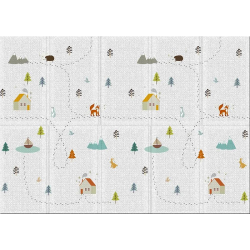 Игровой коврик Parklon портативный Portable Лес чудес 200x140