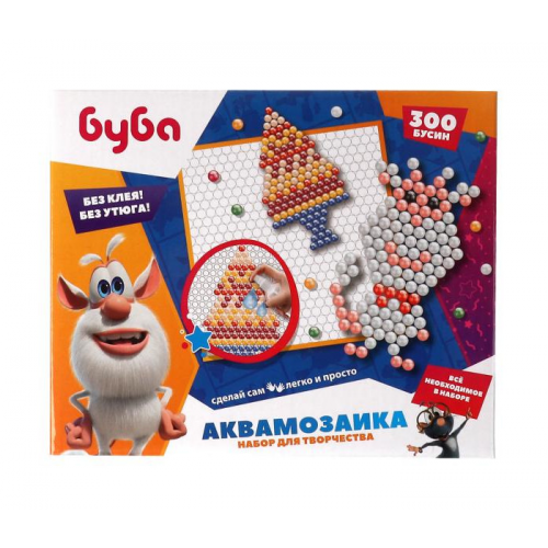 Multiart Набор для детского творчества Буба Аквамозаика AB300-BUBA2