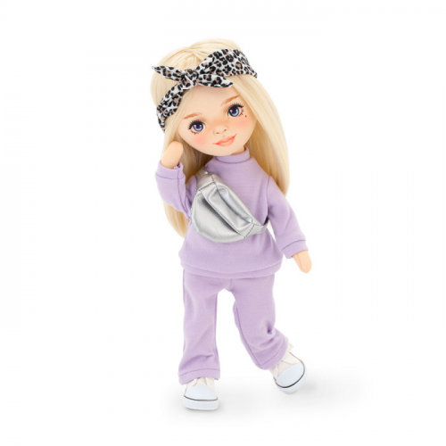 Orange Toys Mia в фиолетовом спортивном костюме Серия Спортивный стиль 32 см