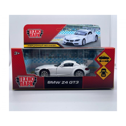 Технопарк Машина металлическая BMW Z4 GT3 11.3 см