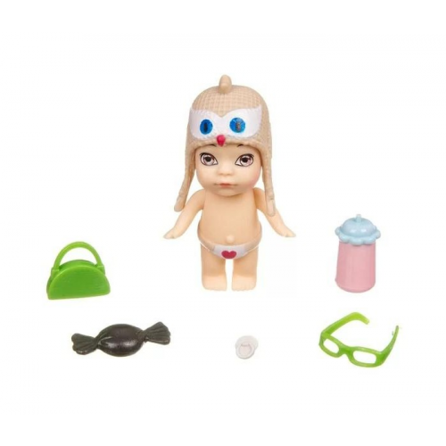 Bondibon Игровой набор OLY Кукла в баночке шапочке-ушанке с животным и аксессуарами ВВ3831