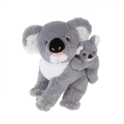 Мягкая игрушка Fluffy Family Мама и малыш Коала 25 см