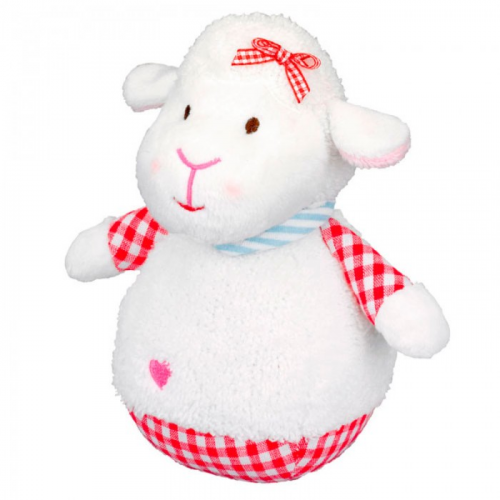 Мягкая игрушка Spiegelburg Овечка неваляшка Baby Gluck 18 см