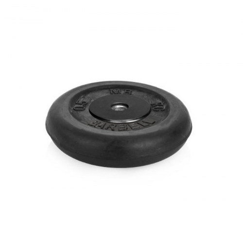 MB Barbell Диск обрезиненный d 26 мм 0.5 кг