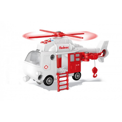 Funky Toys Спасательный вертолет-конструктор 32 см
