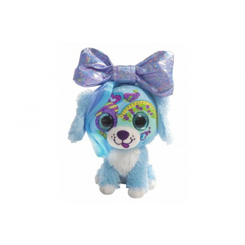 Мягкая игрушка Shokid Little Bow Pets щенок Puppy с бантиком сюрпризом 18 см