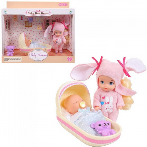 ABtoys Набор игровой Baby Ardana Дома у сестрёнок В спальне