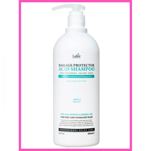 Lador Шампунь с аргановым маслом Damage Protector Acid Shampoo 900 мл