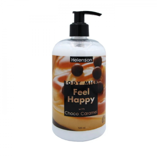 Helenson Молочко для тела - Helenson Body Milk Feel Happy (Choco Caramel) 500 мл