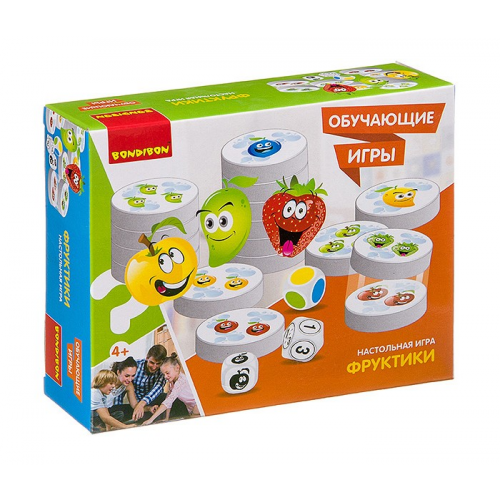 Bondibon Настольная игра Фруктики