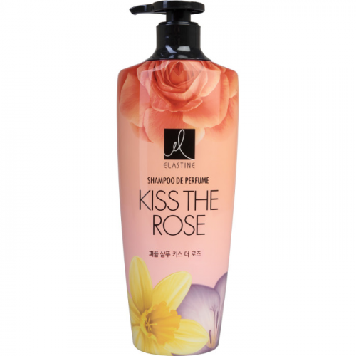 Elastine Парфюмированный шампунь для всех типов волос Perfume Kiss the rose 600 мл
