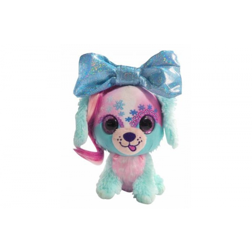 Мягкая игрушка Shokid Little Bow Pets щенок Frosty с бантиком сюрпризом 18 см