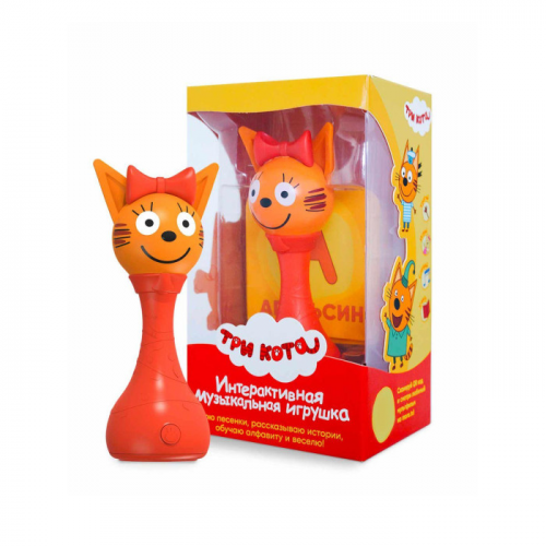 Интерактивная игрушка Alilo музыкальная Три Кота Карамелька