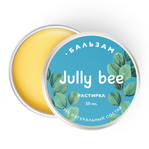 Jully bee Бальзам натуральный Растирка с эвкалиптом 50 мл
