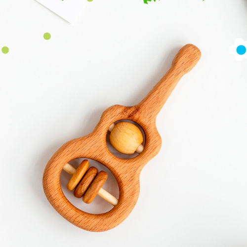 Деревянная игрушка Mag Wood Погремушка Гитара