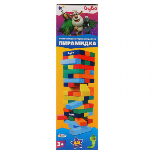 Играем вместе Настольная игра Буба Пирамидка