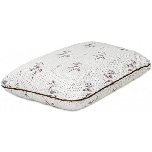 Ambesonne Анатомическая подушка с эффектом памяти Memory Foam и чехлом из бамбука 60х40