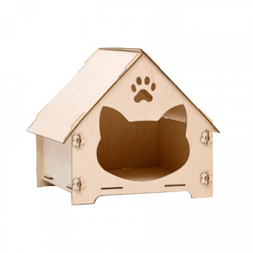 Деревянная игрушка Kampfer Конструктор Home For Cat
