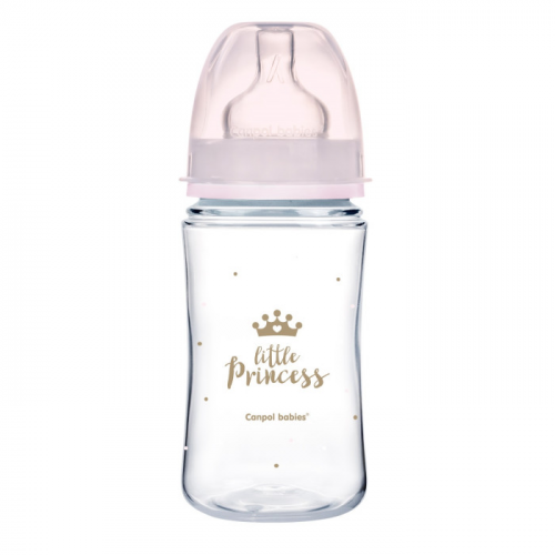 Бутылочка Canpol PP EasyStart Royal Baby с широким горлышком антиколиковая 240 мл