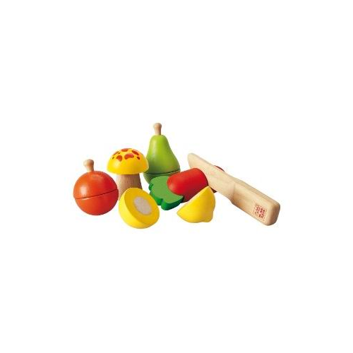 Деревянная игрушка Plan Toys Набор фруктов и овощей