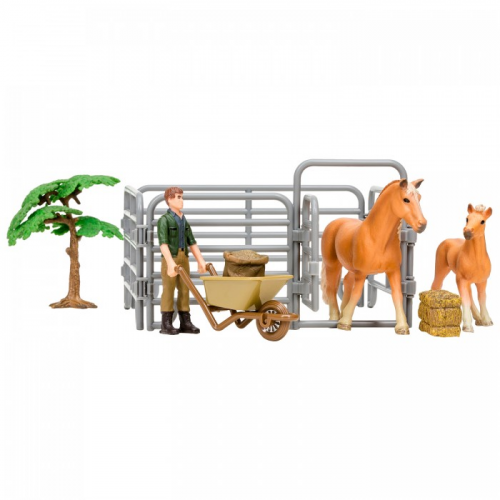 Masai Mara Игрушки фигурки На ферме (8 предметов)
