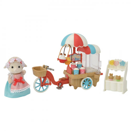 Sylvanian Families Трехколесный велосипед с попкорном