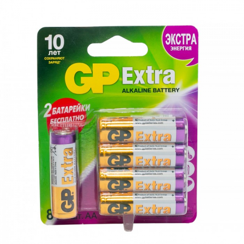 GP Batteries Батарейки АА (LR6) 10 шт