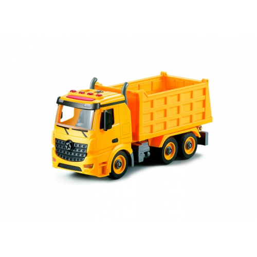 Funky Toys Грузовик-конструктор фрикционный 1:12 свет, звук FT61112