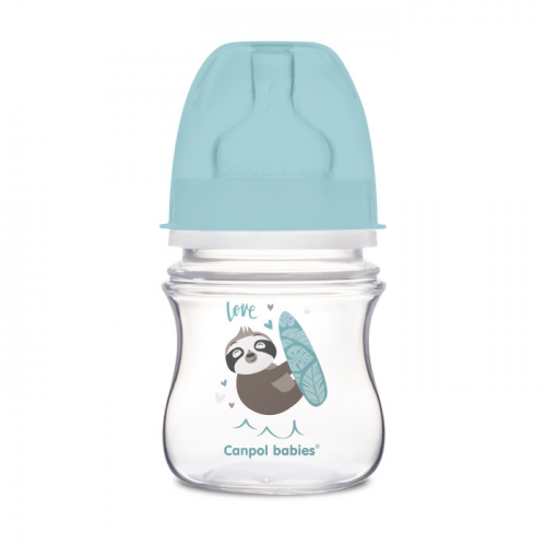 Бутылочка Canpol EasyStart Toys антиколиковая с широким горлышком 0+ мес. 120 мл