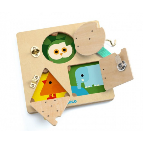 Деревянная игрушка Djeco Развивающая игра Замочки
