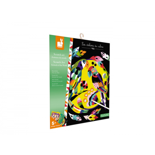 Janod Набор для творчества Hachette Животные рисуем стилом