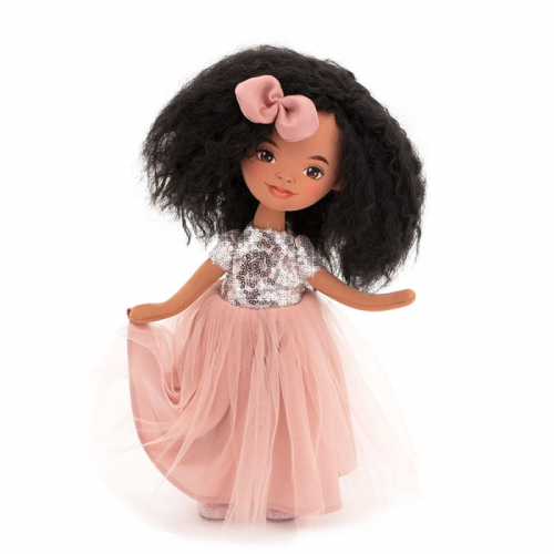 Orange Toys Tina в розовом платье с пайетками Серия Вечерний шик 32 см