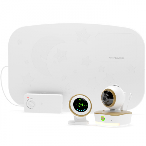 Ramili Радио-видеоняня с монитором дыхания Baby RV1800SP Wi-Fi Full HD 3 в 1