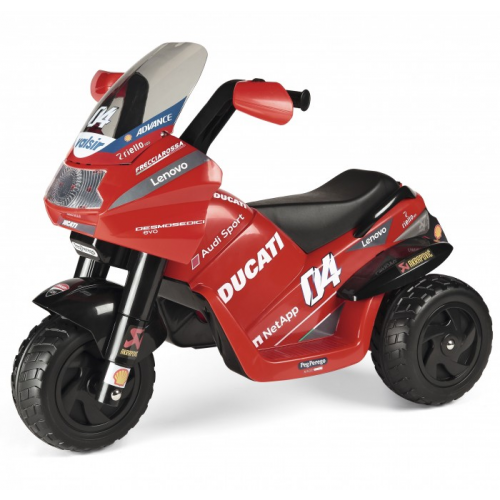 Электромобиль Peg-perego электромотоцикл Ducati Desmosedici Evo