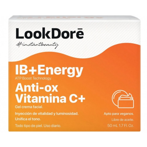 LookDore Легкий тонизирующий крем-флюид IB + Energy Anti-Ox Vitamin C Gel Cream 50 мл
