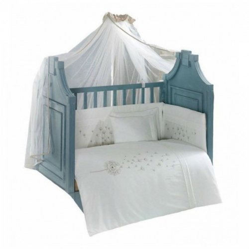 Комплект в кроватку Kidboo Blossom Linen (6 предметов)