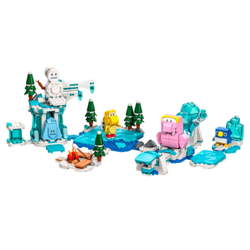 Конструктор Lego Super Mario Набор-дополнение Снежное приключение Флипруса (567 деталей)