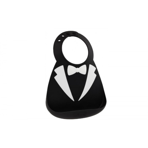 Нагрудник Make my day Baby Bib Tux Black&White