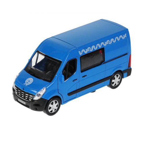 Технопарк Машина металлическая Renault Master Микроавтобус 14 см