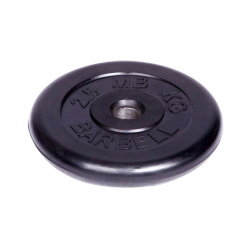 MB Barbell Диск обрезиненный d 51 мм 2.5 кг