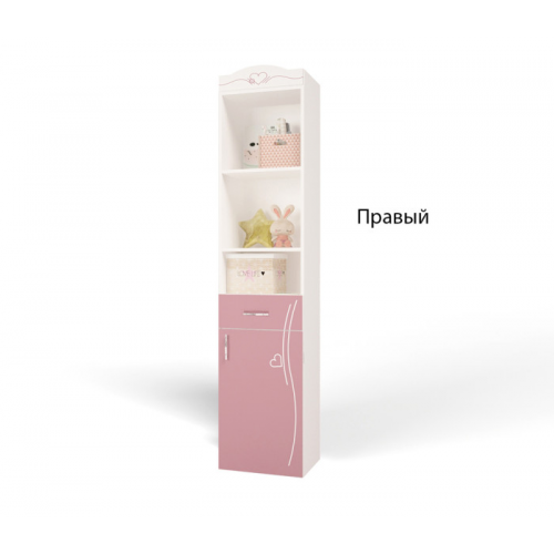 Шкаф ABC-King Стеллаж узкий 450 Lovely правый