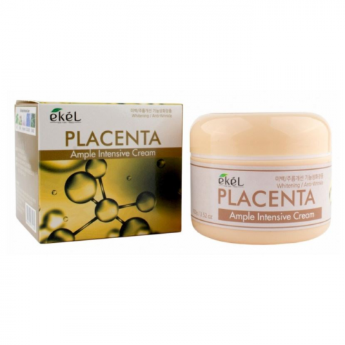 Ekel Крем для лица с экстрактом плаценты Ample Intensive Cream Placenta 100 мл