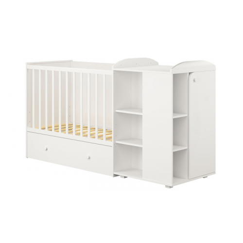 Кроватка-трансформер Polini kids Ameli 900 с комодом 3 в 1