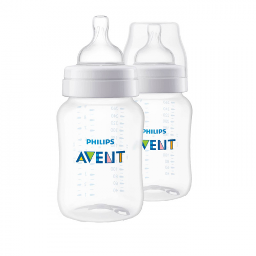 Бутылочка Philips Avent для кормления Anti-colic с 1 мес. 260 мл 2 шт. SCY103/02