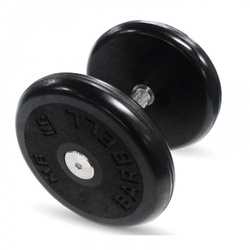 MB Barbell Гантель классик с вращающейся ручкой 8 кг