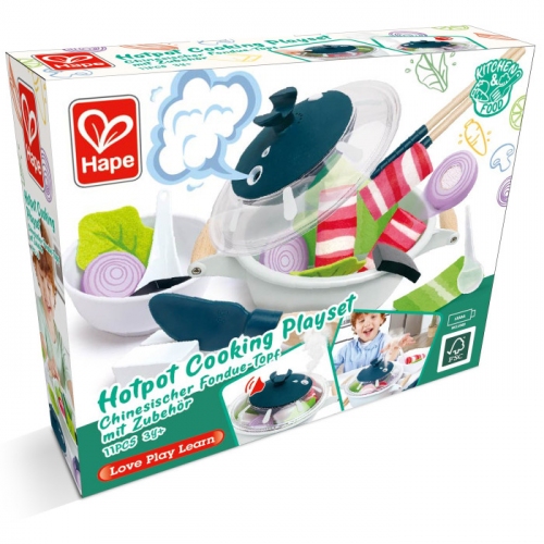 Hape Игровой набор в горшочке Готовим еду