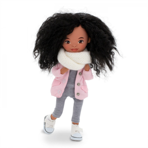 Orange Toys Tina в розовой куртке Серия Европейская зима 32 см