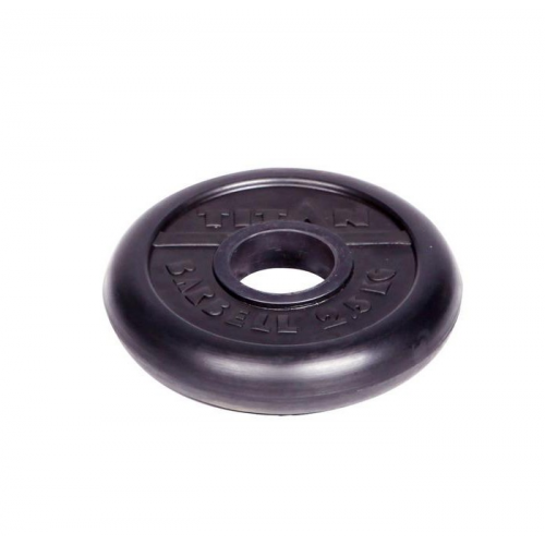 Titan Диск обрезиненный d 51 мм 2,5 кг