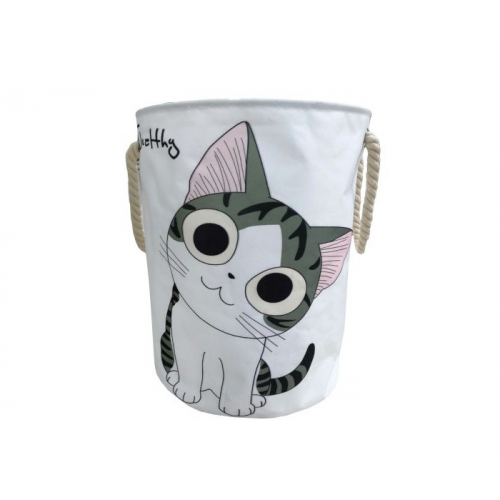 Наша Игрушка Корзина для игрушек Котенок с ручками 35x45 см