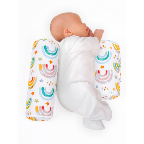 AmaroBaby Подушка валик-позиционер для боковой поддержки Nature Anatomy с лузгой гречихи